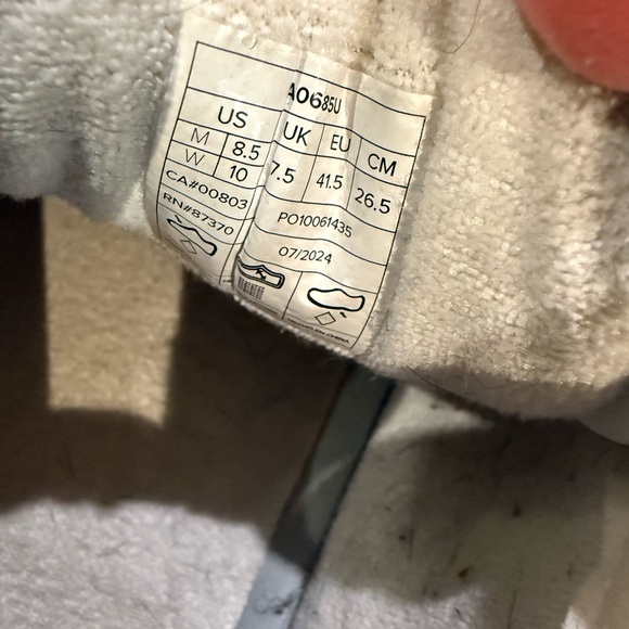 Alo Recovery Mode Sneaker white/gum 10W/8.5M - Picture 4 of 5